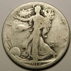 1918 S Walking Liberty Half Dollar 90% Silver G - VG   "As Pictured-Not Cleaned"