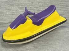 RARE VTG 1999 Nylint Sea-Doo Yellow Purple Jet Ski Toy 3.5"