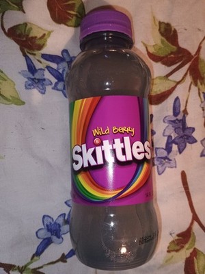 Brand New Exclusive Skittles Wild Berry Purple Fruit Flavored Drink 14oz