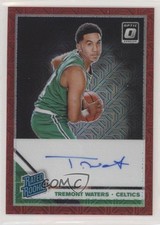2019 Donruss Optic Rated Rookie Choice Prizm Signatures Tremont Waters Auto uk2