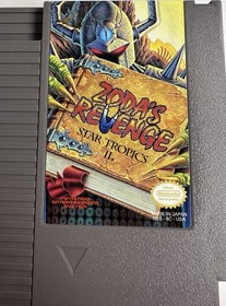 Star Tropics 1 & 2 Zoda's Revenge NES Nintendo Authentic Tested Working 