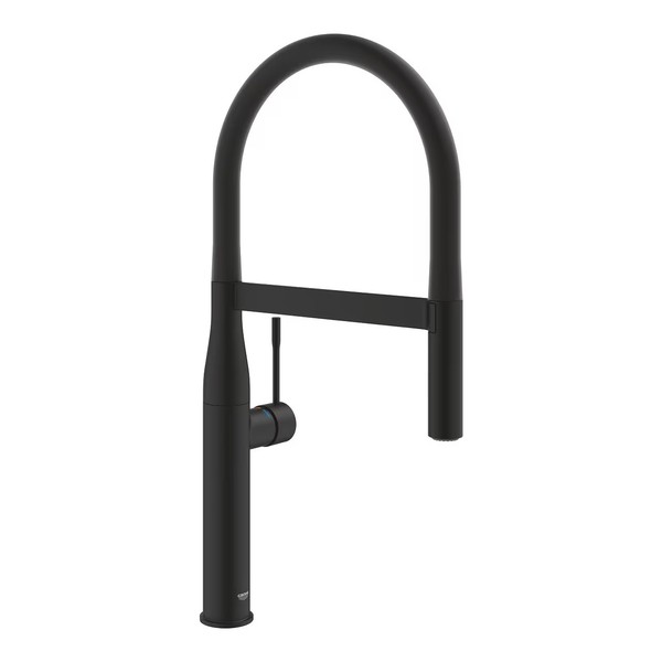 Grohe Essence Einhand-SpüLtischbatterie, Mit Profibrause, Phantom Black (30503KF-image