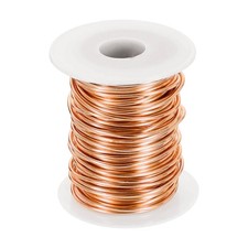12 Gauge Aluminum Craft Wire 2.0mm 98.5ft Bendable Metal Wire, Rose Gold