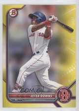 2022 Bowman Prospects Yellow Border 14/75 Jeter Downs #BP-116 11pj