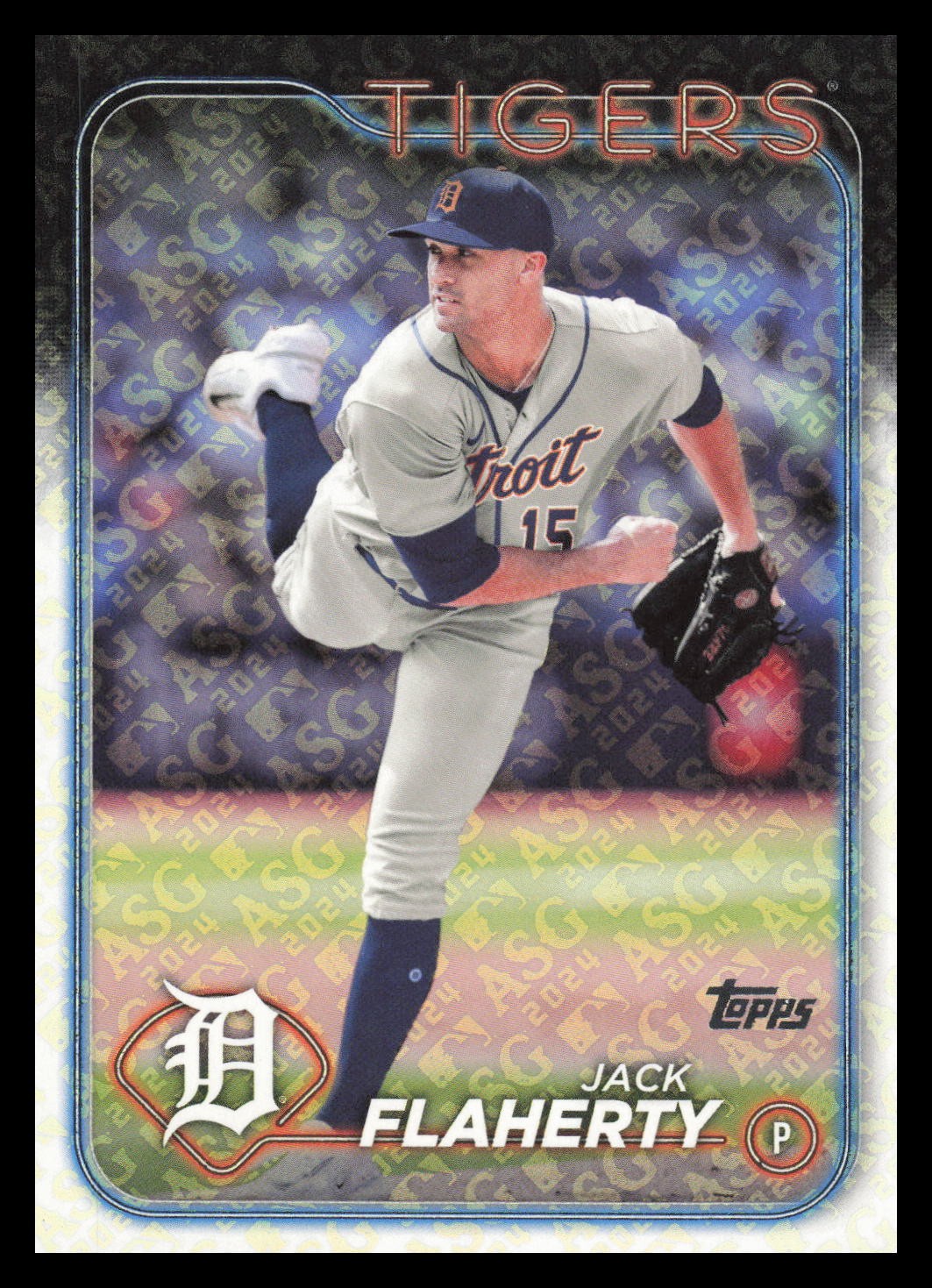JACK FLAHERTY 2024 Topps All Star Game ASG Foil #640 Detroit Tigers