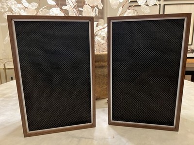 Vintage Sears 2-Way Bookshelf Speakers 132.91450203 Walnut Pair