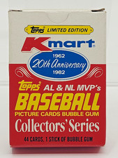 Topps MLB Baseball Card Complete Set - 1982 Baseball 20th Anniversary MVPs