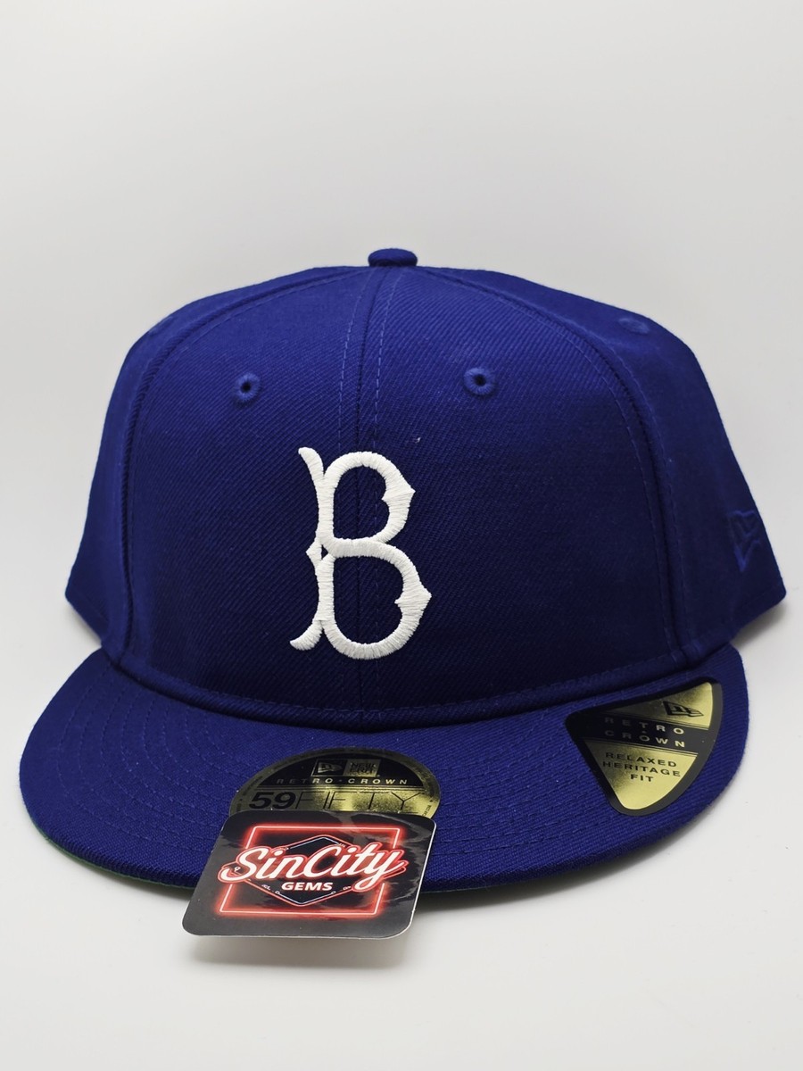 New Era Brooklyn Dodgers Retro Crown Fit 59FIFTY Fitted Hat Sz 7 5