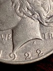 1922 UNITED STATES OF AMERICA PEACE DOLLAR IN VERY NICE SHAPE ~ WELL CARED FOR — photo 4