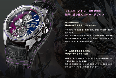 Nergigante Seiko Monster Hunter 15th Anniversary Limited 1000