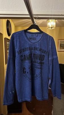 Herren Langarmshirt CAMP DAVID XL, TOP Zustand 