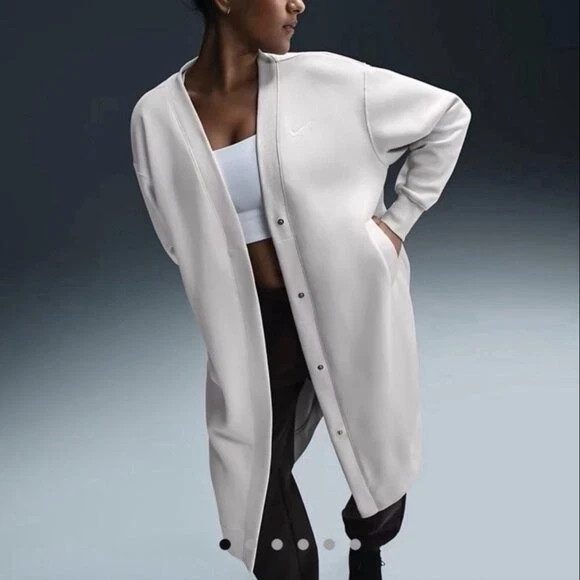 Size XS Nike Sportswear Phoenix Fleece Oversized Long Cardigan