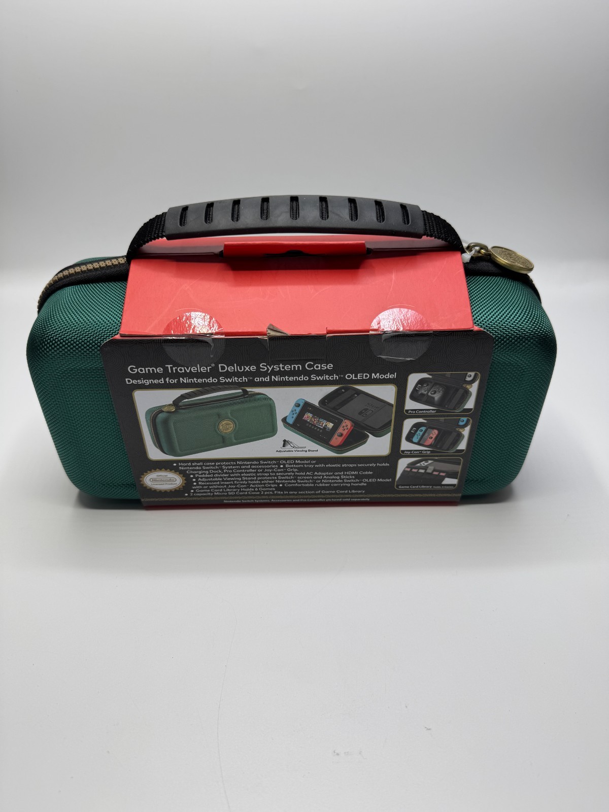 RDS Industries - Game Traveler Deluxe Travel Case for Nintendo Switch ...