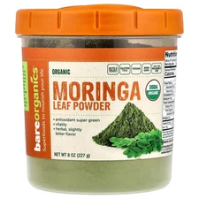 Organic Moringa Leaf Powder, 8 oz (227 g)