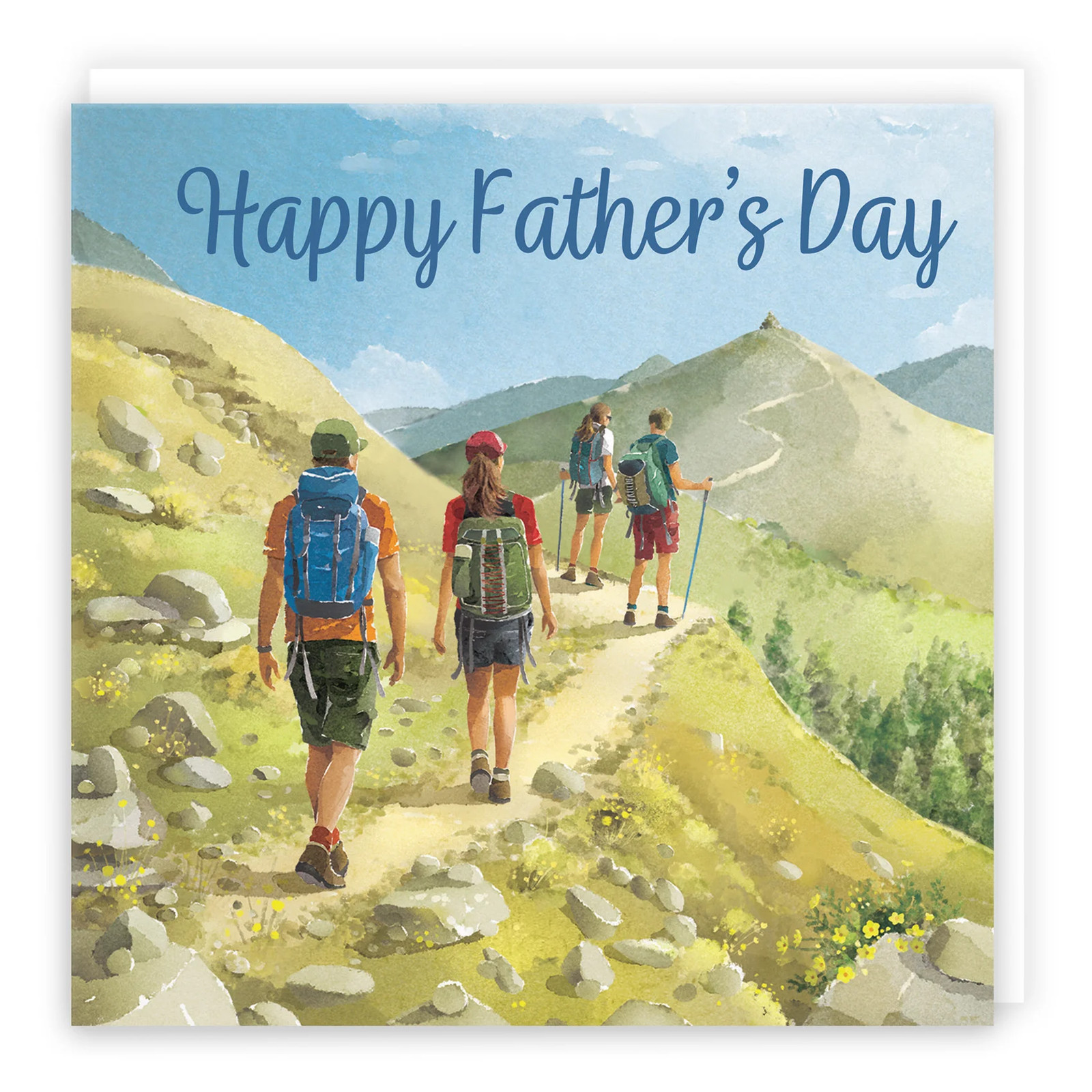 Father's Day Walking Card Milo's Gallery