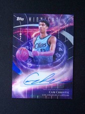 2025-26 Topps MidNight Cam Christie Stroke Auto