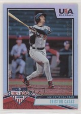 2019 USA Baseball Stars & Stripes Longevity Holo Foil 86/99 Triston Casas uk2