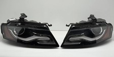 Audi 2009-2012 A4 S4 B8 Xenon Adaptive Headlights Pair Set with AFS OEM  
