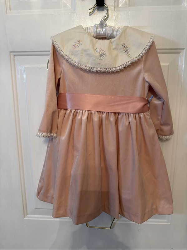 Edgehill Collection Girls Clara Velvet Nutcracker Dress Peter Size 6x