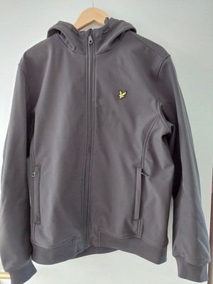 Lyle & Scott Softshell Jacke Fleece Back *gunmetal* Gr.L ~neuwertig~