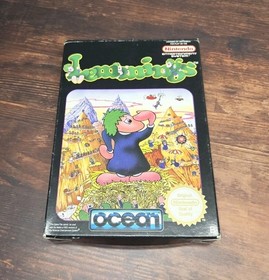 NES Lemmings inkl. OVP & Anleitung CiB 
