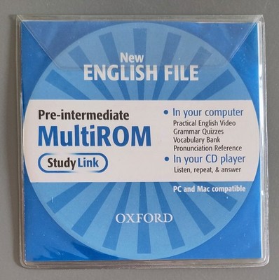 Disco MultiROM, New ENGLISH FILE Pre-Intermediate, Study Link, OXFORD ENGLISH