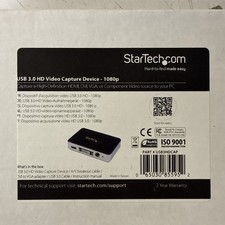 USB 3.0 Video Capture Device - HDMI / DVI / VGA / Component HD Video Recorder