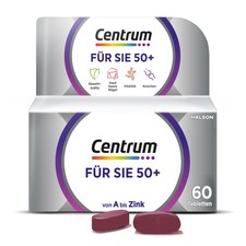Centrum Für Sie 50+ 60 St. Multivitamin Tabletten, 60 Stück (1er Pack)