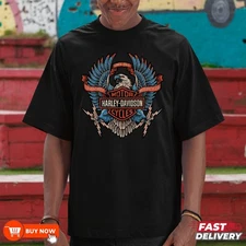 Harley-Davidson Motorcycles Legendare Eagle TShirt - Multicolors, S-5XL