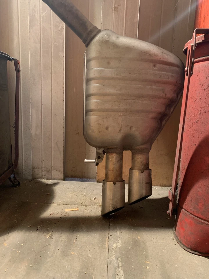 2010-2016 Audi S4 S5 B8/8.5 Full Exhaust Muffler Assembly Genuine OEM - Image 2 of 4