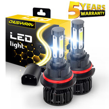 9007 Hb5 Led Headlight Bulbs High Low Beam Fits Mercury Mountaineer 1997-2006 9007 Hb5 Led Headlight Bulbs High Low Beam Fits Mercury Mountaineer 1997-2006