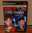 New ListingResident Evil Code: Veronica X black label complete w demo & manual  Ps2 2001