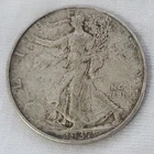 1937 D Walking Liberty Half Dollar in VF Condition