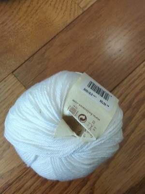 Rowan Cotton Glace Yarn 100% Cotton single 50g Ball Sport 126 Yds 726 White