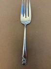 Reed & Barton Spring Glory Sterling Silver Serving Fork 3oz Floral Pattern