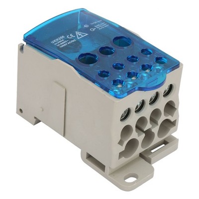 UKK-250A Din Rail Terminal Block Distribution Box Universal Power Junction B SET
