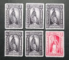 US Stamps SC# PR90-PR95 1894 Newspaper & Periodical Revenue Tax Replica Set