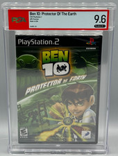 Ben 10 Protector of the Earth Sony PlayStation 2 PS2 Sealed PSA 9.6 A++ Graded