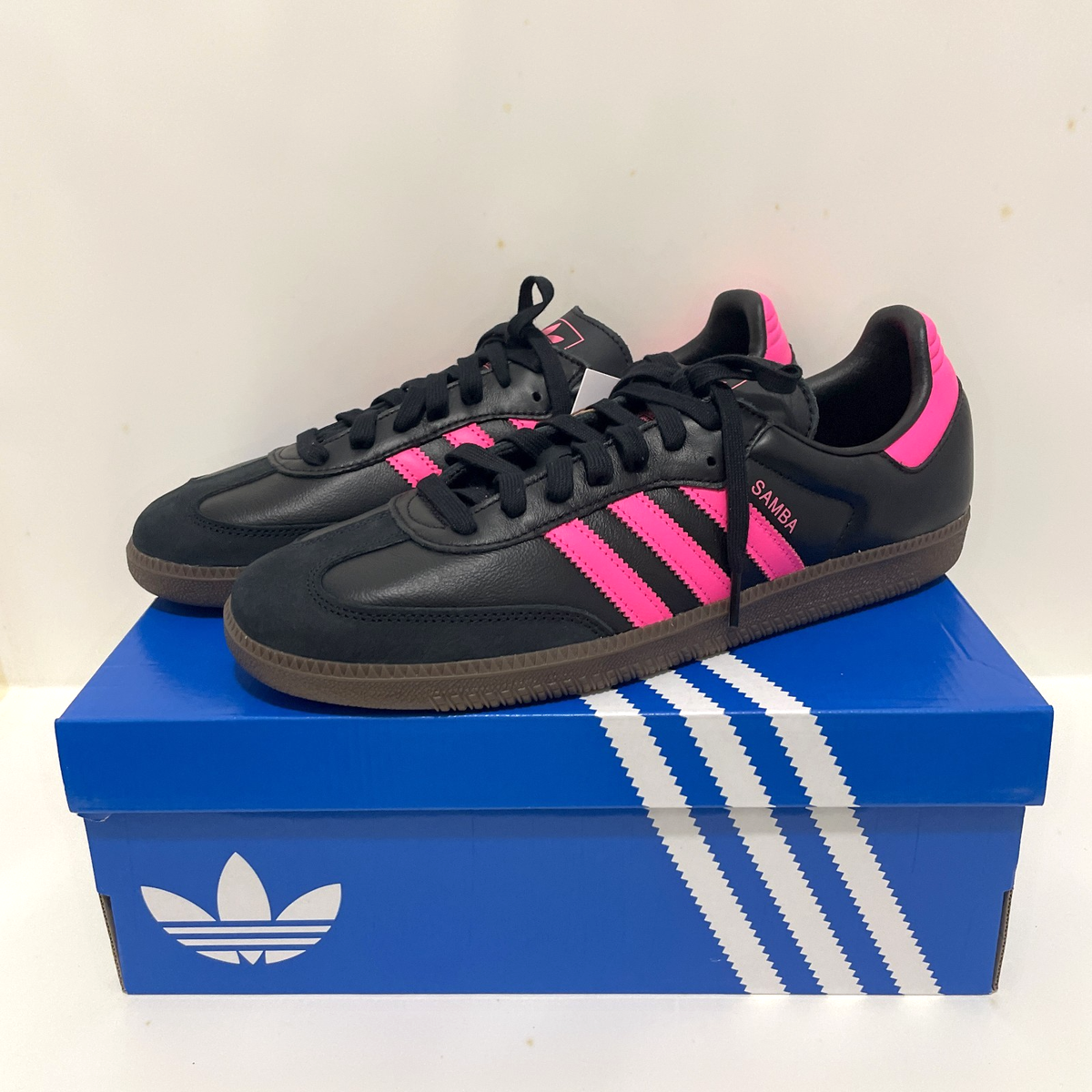 adidas Originals Samba OG JS1386 Core Black / Lucid Pink / Gum