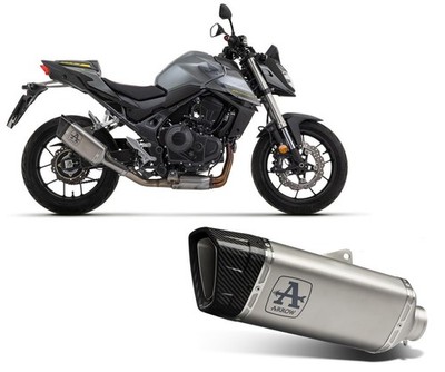 Exhaust Muffler ARROW Pista Titanium Racing for Honda CB 750 HORNET 2023 > 2024