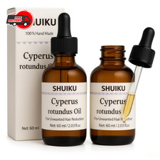 Cyperus Rotundus Oil for Hair Removal 2 PACKS   100 Pure Natural Cyprus Oil..