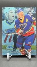 1996 Flair Blue Ice Collection Brett Hull #B81 12/250
