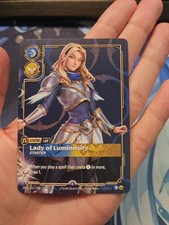 Riftbound Lux Lady Of Luminosity Metal 1/35 Exclusive Bologna Promo