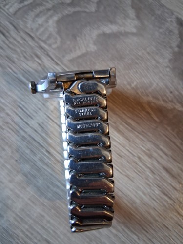 1960s vintage Bucherer mens stainless steel 21 jewels. Works well! - Picture 6 of 6