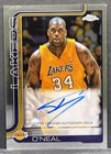 2025-26 Topps Chrome - Shaquille O'Neal Autographs #TCASO - Lakers ON-CARD AUTO