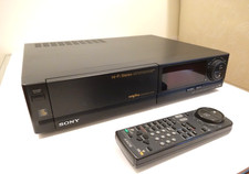 Sony SLV-595HF 4-Head HiFi HQ VCR For Parts or Repair with Remote READ
