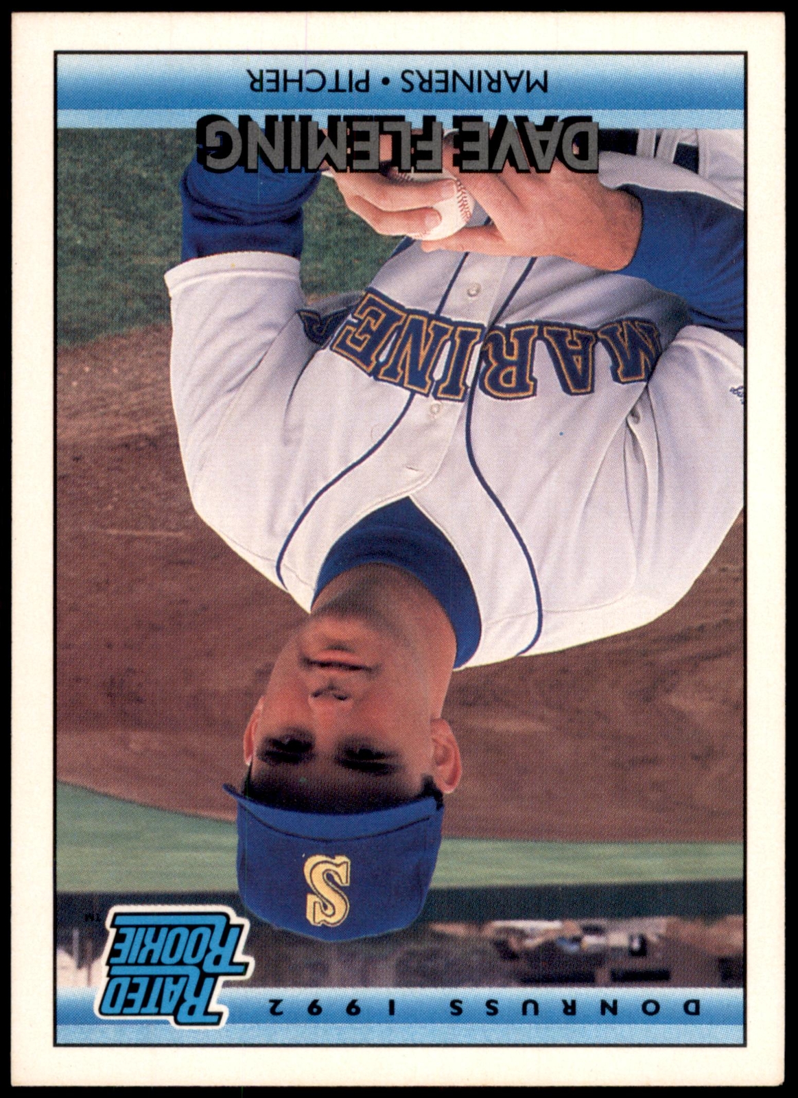 Dave Fleming #404a 1992 Donruss