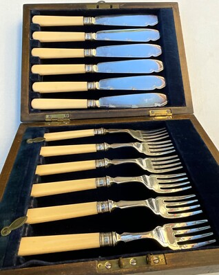 6 Forchette Per Pesce In Acciaio Inox 18/0 - 19 Cm Per Tavola Elegante - Foto 7