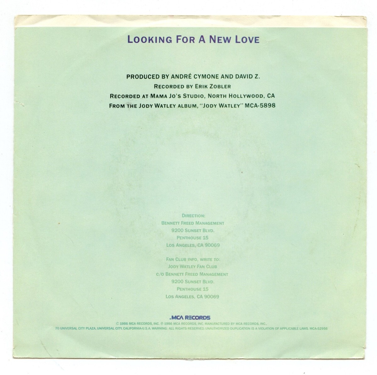 Jody Watley ‎Vinyl Looking For A New Love 1987 | eBay
