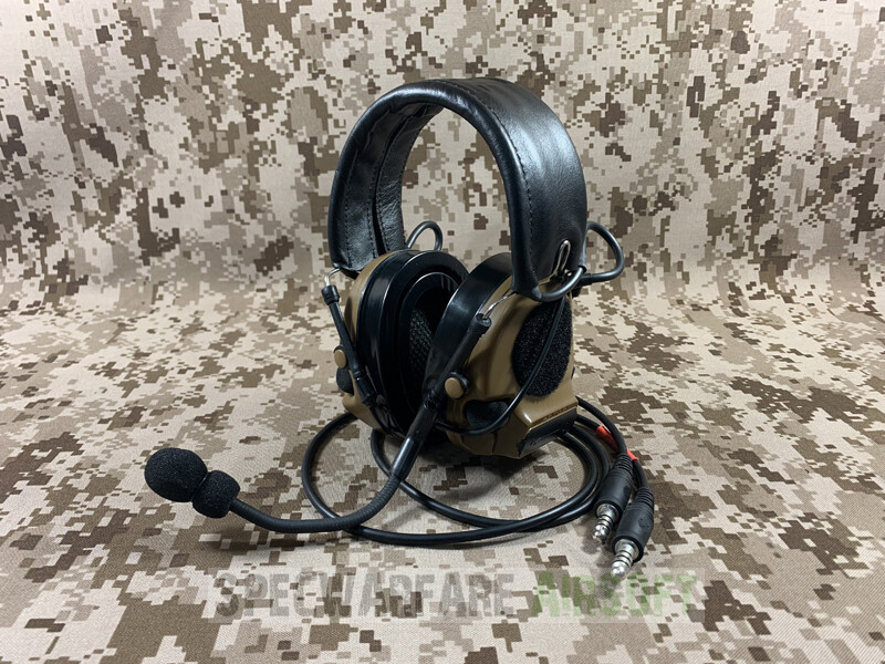 感謝の声続々！ Noise Com Dual III COMTAC TCA Reduction TRI TCA For Headset 個人装備